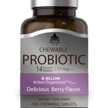 Nutrivya Chewable Probiotic Berry Flavor