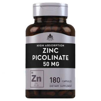 Zinc Picolinate (High Absorption Zinc), 50 mg, 180 Quick Release Capsules