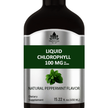 Nutrivya Liquid Chlorophyll Natural Peppermint 450mL