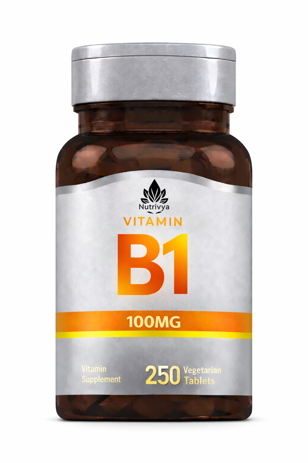 Nutrivya B-1 Thiamin 100mg Vegetarian Tablets