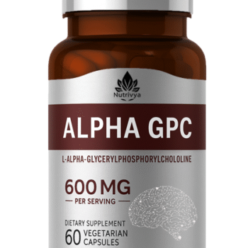 Nutrivya Alpha GPC 600mg Vegetarian Capsules