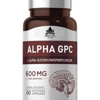 Nutrivya Alpha GPC 600mg Vegetarian Capsules