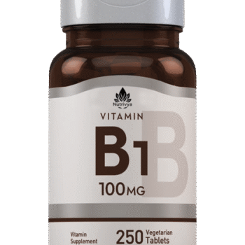 Nutrivya B-1 Thiamin 100mg Vegetarian Tablets