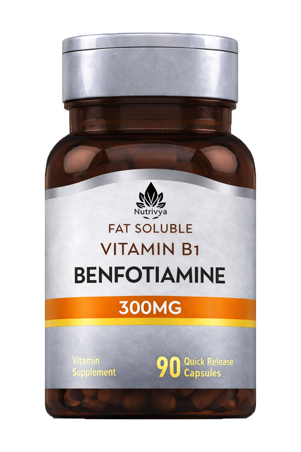 Nutrivya Benfotiamine 300mg Quick Release Capsules