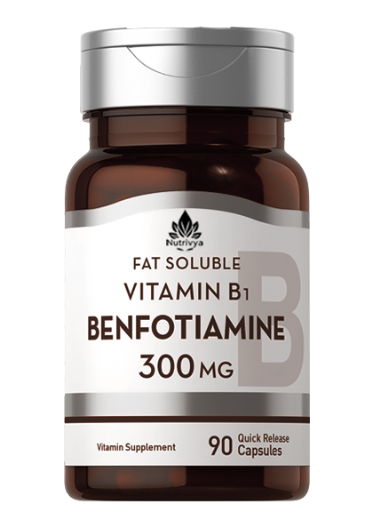 Nutrivya Benfotiamine 300mg Quick Release Capsules