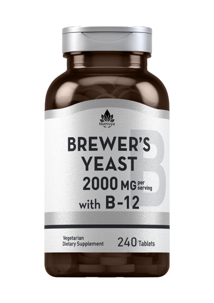 Nutrivya Brewer's Yeast 2000mg Tablets