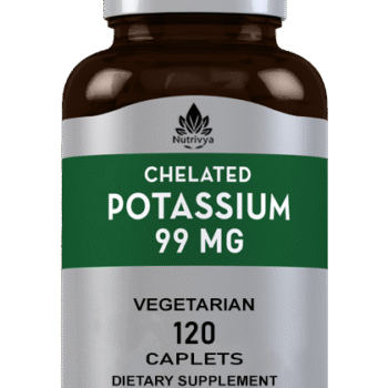Nutrivya Chelated Potassium 99mg Vegetarian Caplets
