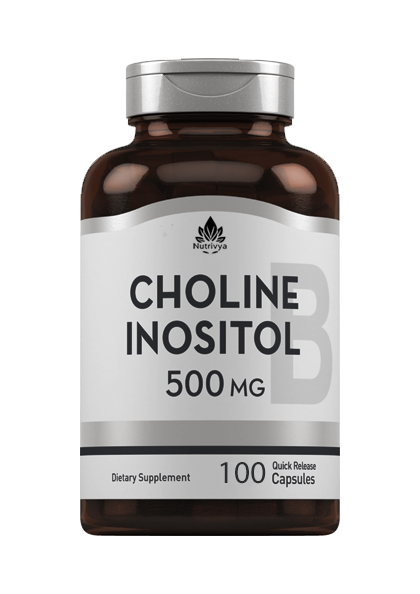 Nutrivya Choline Inositol 500mg Capsules