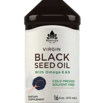 Nutrivya Black Seed Oil Cold Pressed 16 fl oz Bottle